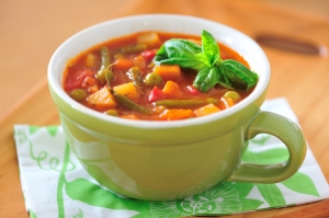 7 Minute Vegetable Soup Photo